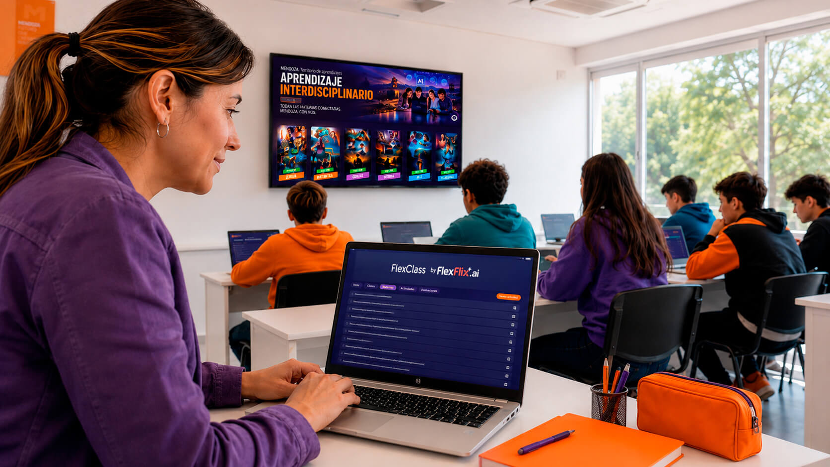 Captura de la plataforma FlexClass en el paso Personaliza del método PACCC